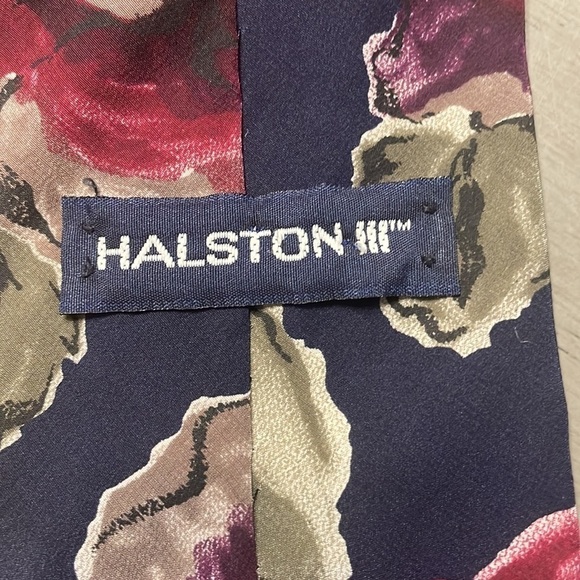 HALSTON silk tie - Picture 3 of 4